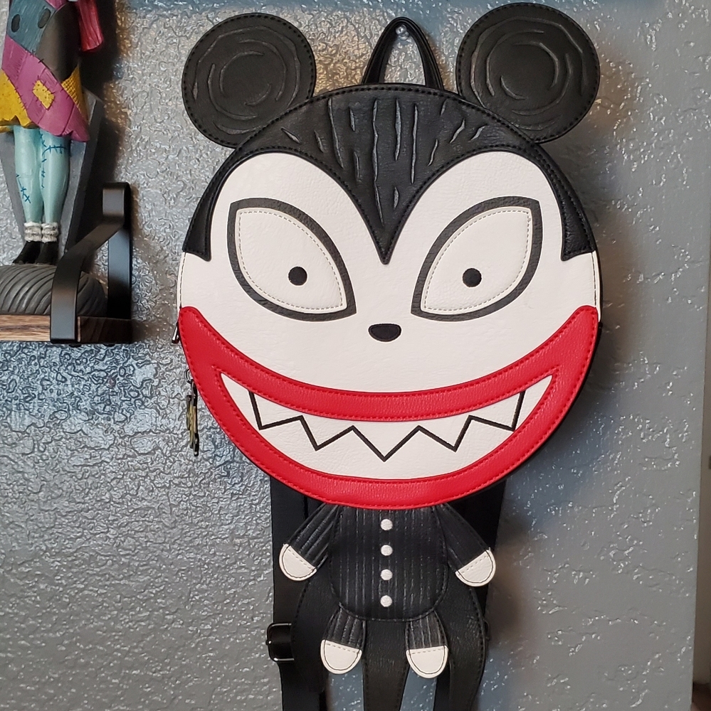 Loungefly NBC scary teddy backpack